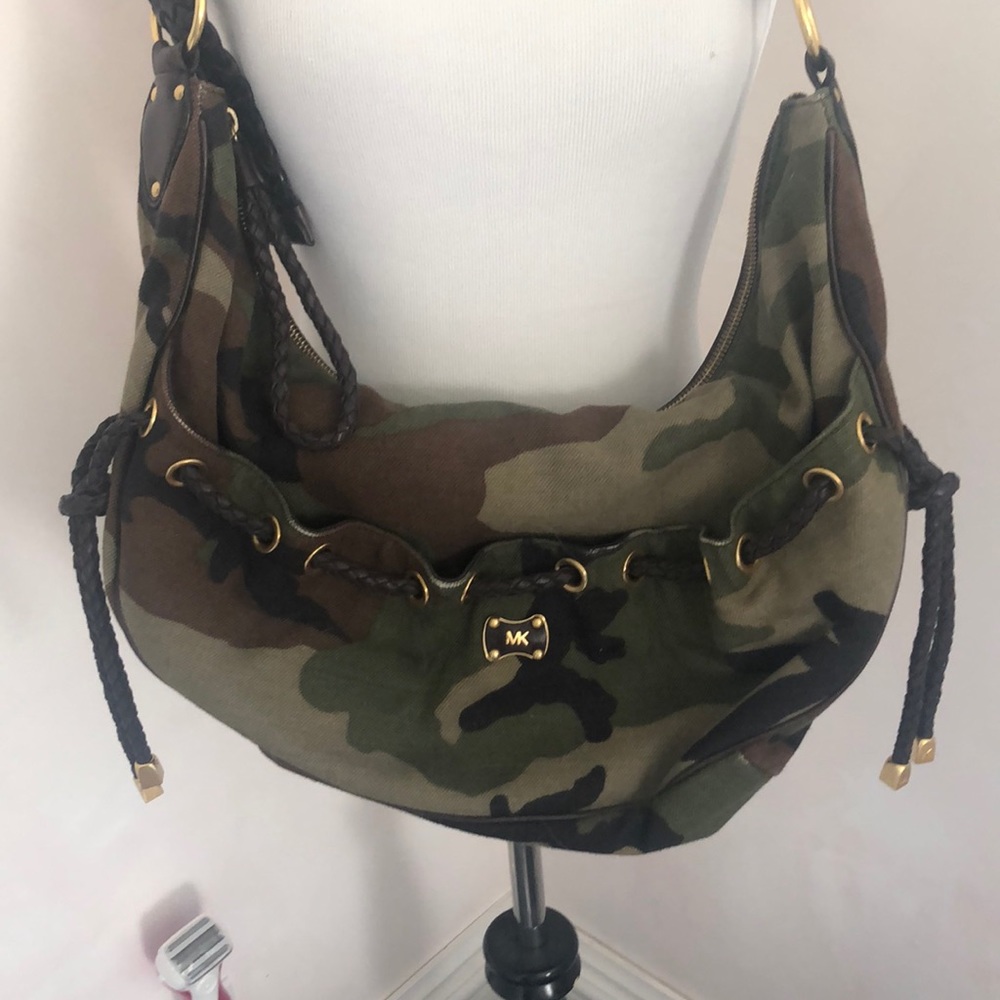 Michael Kors camo handbag